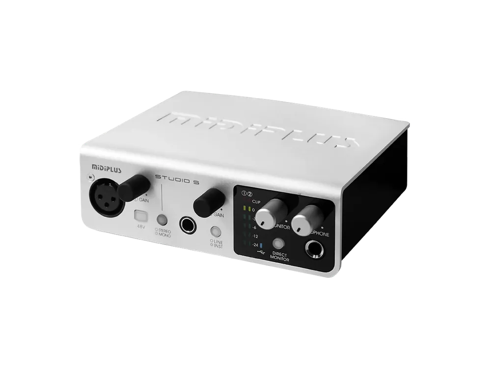 Wysoka jakość MidiPlus - Studio S interfejs audio USB
