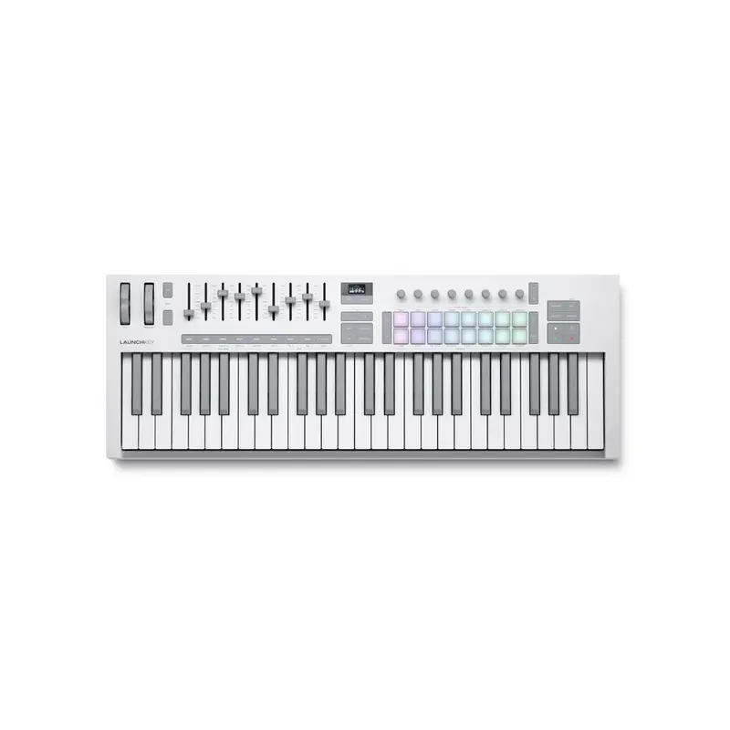 Zniżka Novation Launchkey 49 MK4 White klawiatura sterująca