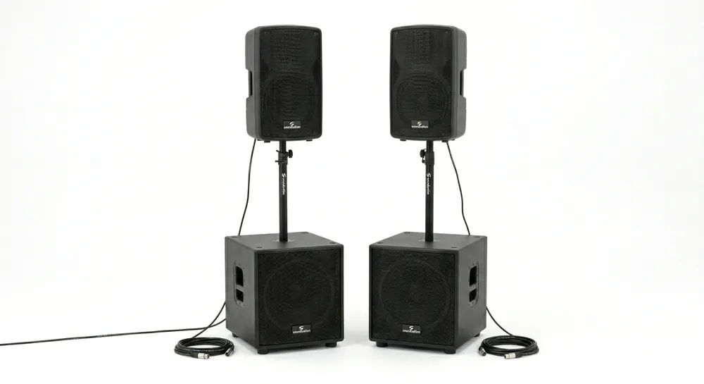 Taniej Soundsation HYPER PRO 10 PLUS + HYPER BASS 12A + dystans + kabel