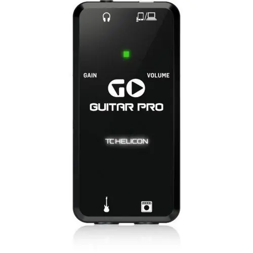 Darmowy zwrot TC Helicon Go Guitar Pro mobilny interfejs audio