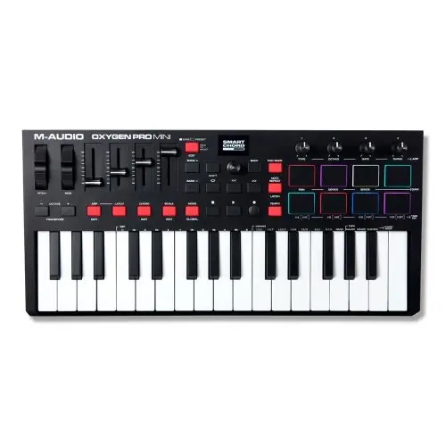 M-Audio Oxygen Pro Mini kontroler USB z 32 miniklawiszami Bezpieczne zakupy
