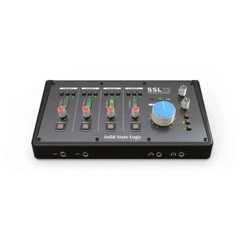 Łatwy zwrot SSL 12 interfejs audio