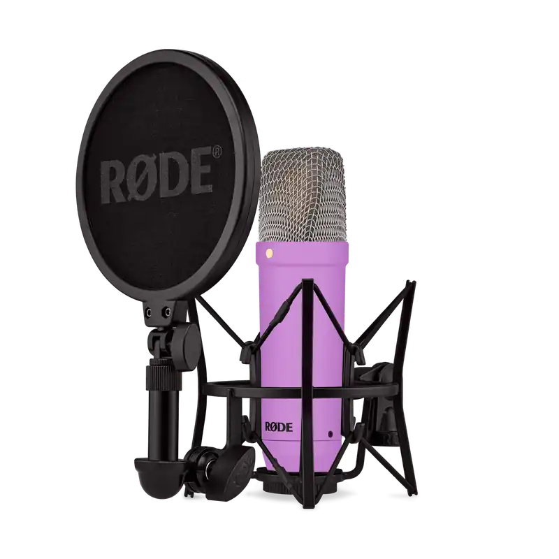 Niska cena RØDE NT1 Signature Purple studyjny mikrofon pojemnościowy