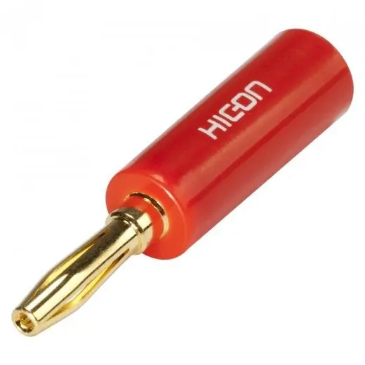 Hicon Banana HI-BM01-RED - wtyk bananowy Zniżka