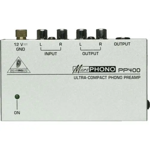 Behringer Pro PP400 przedwzmacniacz phono (np. gramofonowy) Bestseller