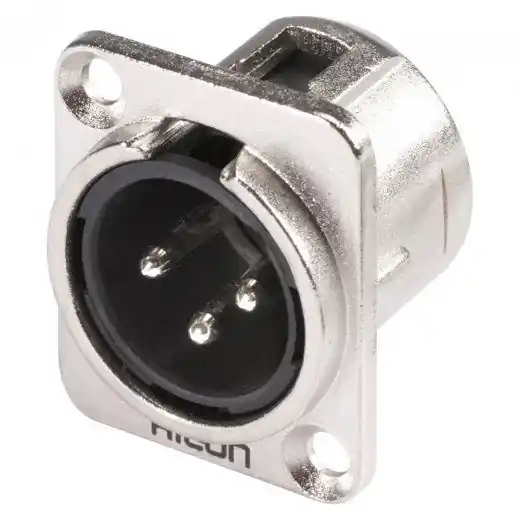 Wyjątkowa oferta Hicon HI-X3DMM - gniazdo panelowe XLR