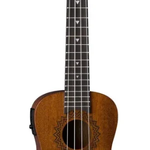 Luna Uke Vintage Mahogany Concert - ukulele koncertowe z preampem - Uszkodzone Ekspresowa dostawa
