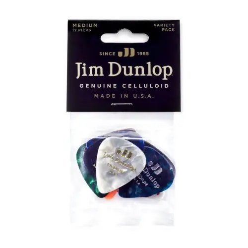 Szybka wysyłka Dunlop PVP106 Celluloid Medium 12pak