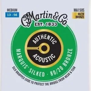 Martin MA150S Medium (13-56) Silked Bronze 80/20 struny do gitary akustycznej Tylko do końca tygodnia