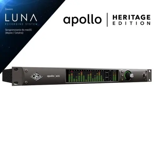Wyprzedaż Apollo x16 Heritage Edition - Interfejs Audio Thunderbolt 3 - 3 lata gwarancji po rejestracji