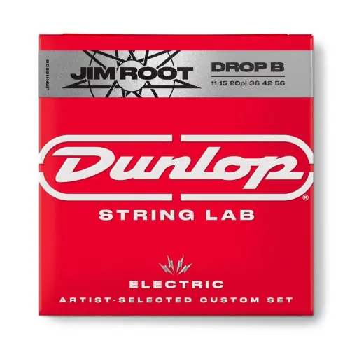 Szybka dostawa Dunlop JRN1156 struny do gitary elektrycznej Jim Root