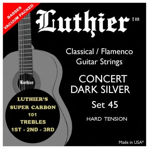 LUTHIER 45 Carbon hard struny do gitary klasycznej Łatwy zwrot