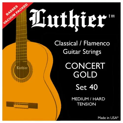 LUTHIER 40 medium / hard struny do gitary klasycznej Hit cenowy