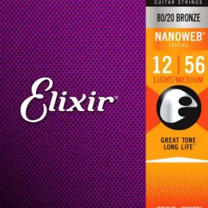 Tani Elixir NanoWeb 80/20 Bronze 11077 Light Medium 12-56