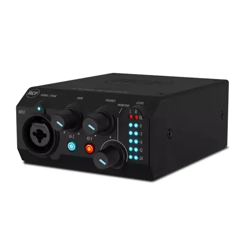 Popularny RCF TRK PROF01 interfejs audio