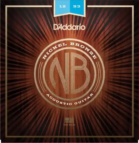 D‘Addario NB1253 Nickel Bronze Łatwy zwrot