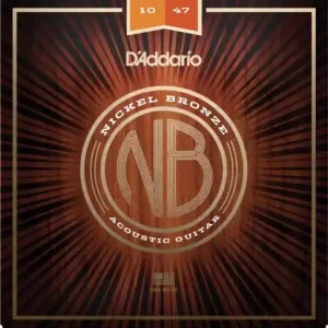 Wysoka jakość D‘Addario NB1047 Nickel Bronze