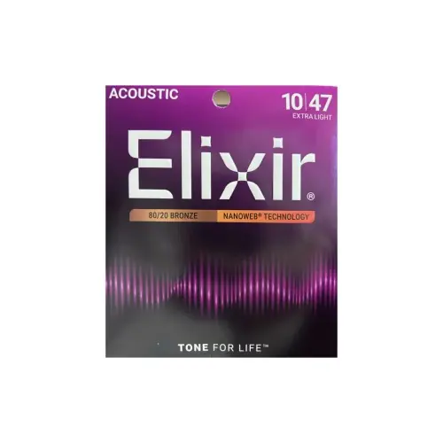 Wyprzedaż Elixir NanoWeb 80/20 Bronze 11002 Extra Light 10-47