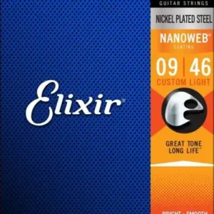 Elixir NanoWeb 12027 Custom Light 9-46 Do wyczerpania zapasów