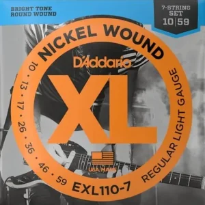D‘Addario EXL110-7 struny 010-059 Dostępne od ręki