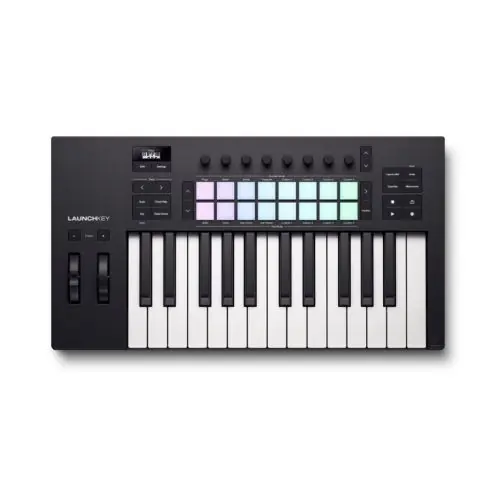 Novation Launchkey 25 MK4 - zaawansowany kontroler DAW, wyposażony w zestaw narzędzi do tworzenia muzyki Tylko do końca tygodnia