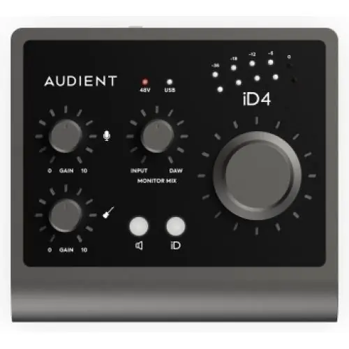 Dostępne od ręki Audient ID4 MK2 interfejs audio USB 3.0 - tylko otwarty