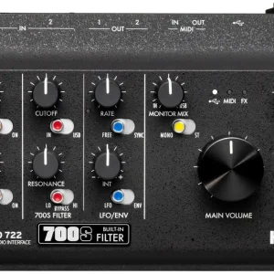 Nowy Korg microAUDIO 722 interfejs audio USB-C