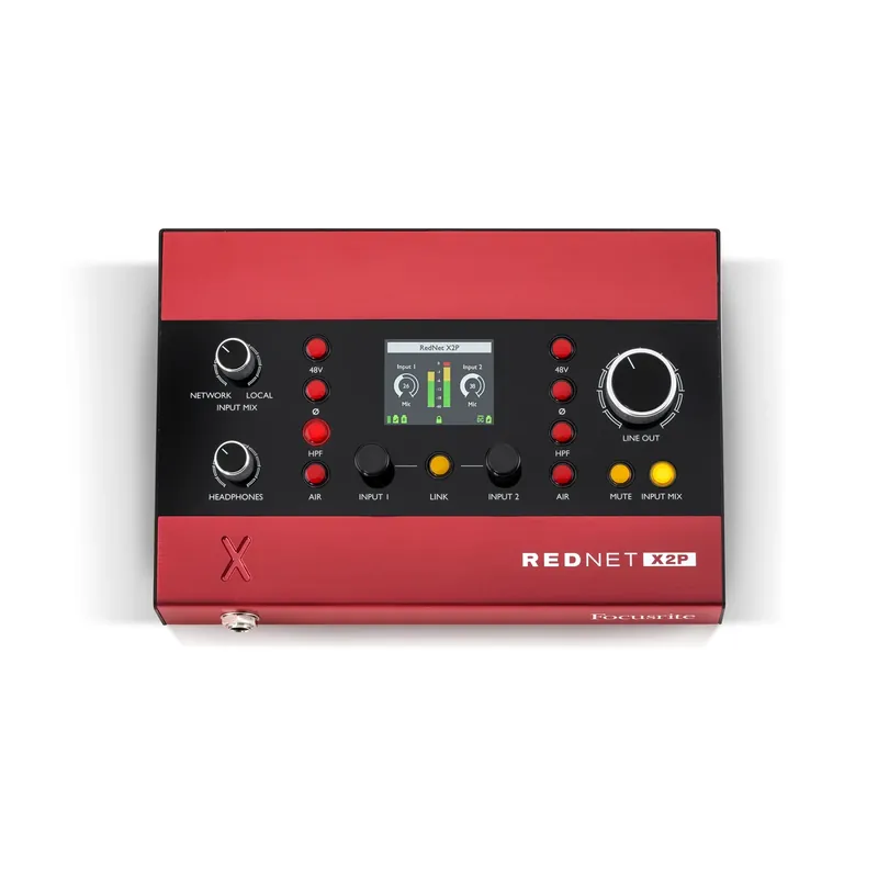 Rabat Focusrite RedNet X2P interfejs Dante z zasilaniem PoE