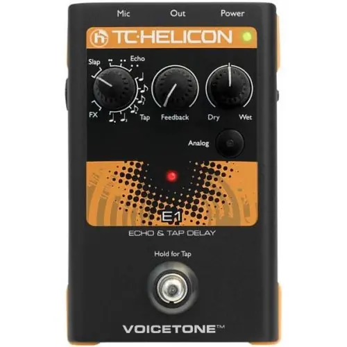 TC Helicon VoiceTone E1 Echo & Tap Delay procesor wokalowy Tylko dziś