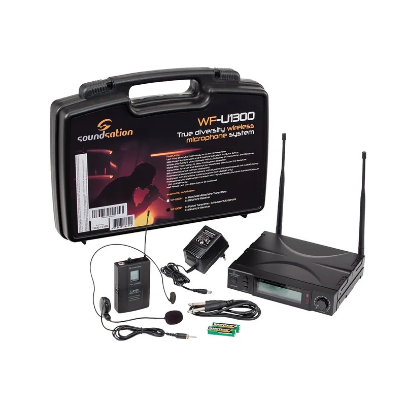 Oferta limitowana Soundsation WF-U1300P mikrofon bezprzewodowy