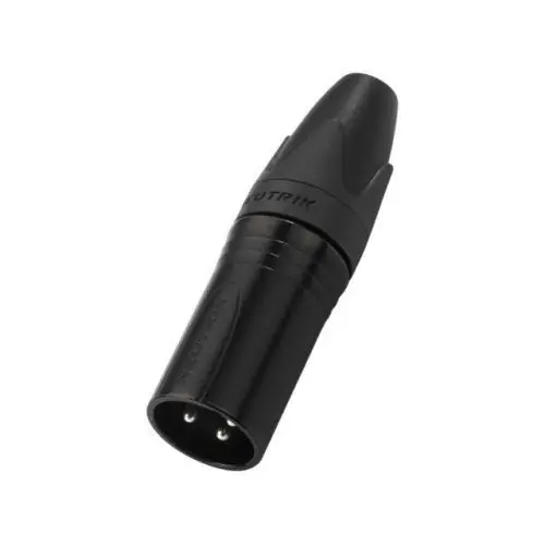 Łatwy zwrot Neutrik Wtyk CANON NC3MXX BAG /męski/