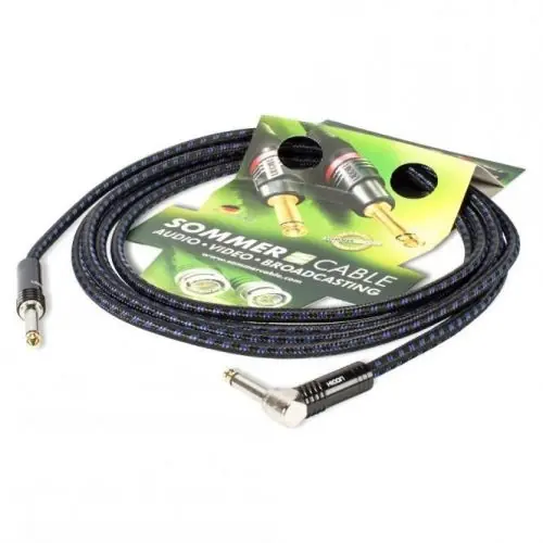 Wyjątkowa oferta Sommer Cable CQJZ-0300-BL - kabel instrumentalny 3m przewód audio