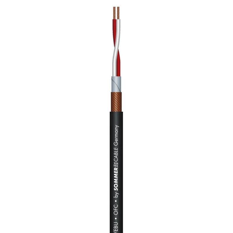 Sommer SC-Semicolon 2 AES/EBU - kabel DMX, szpula 100m przewód audio Łatwy zwrot