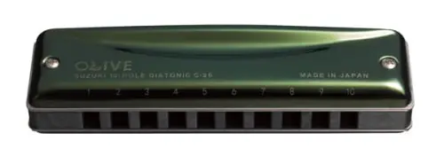 Darmowy zwrot Suzuki Olive C-20 harmonijka ustna