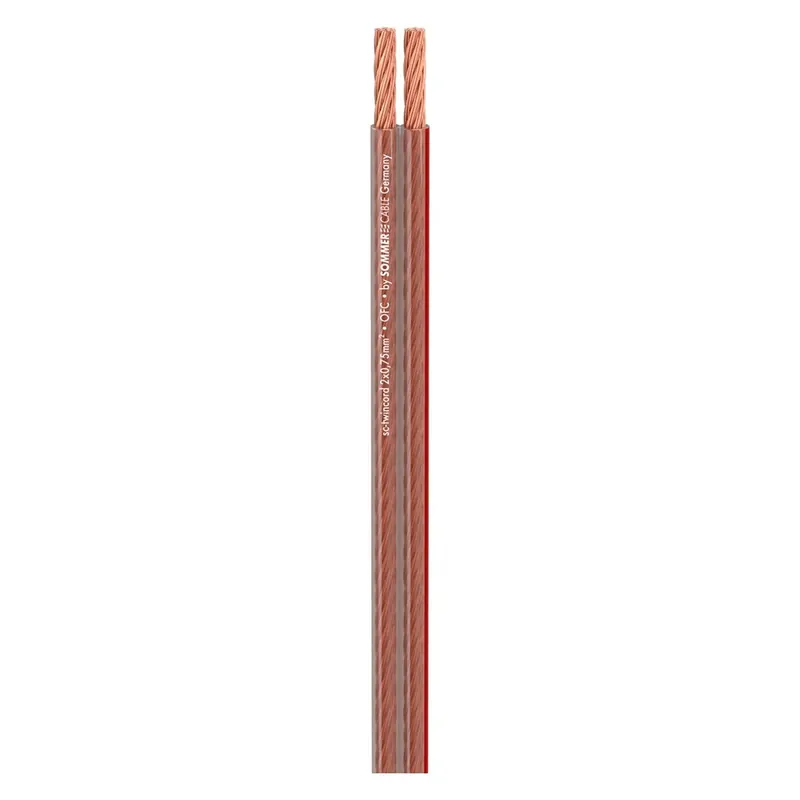 Niska cena Sommer Cable SC-Twincord 2 x 0,75 mm² - podwójny kabel kolumnowy, szpula 100m przewód audio
