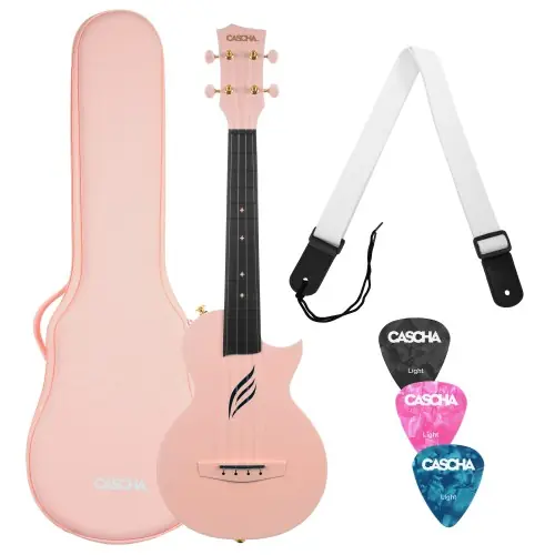Kup teraz Cascha Carbon Fibre Set Pink HH 2288 ukulele koncertowe