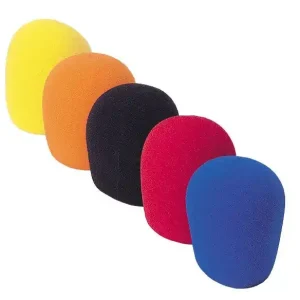 Soundsation W-40-C - Zestaw 5 kolorowych Gąbek Ochronnych na Mikrofony Dynamiczne z Okrągłą Główką. Oferta