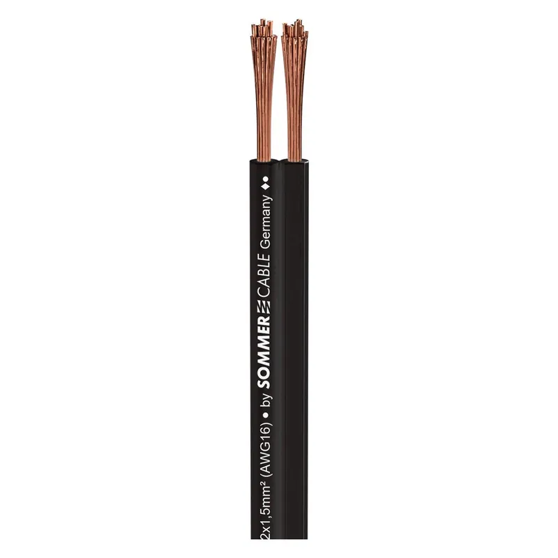 Zamów teraz Sommer Cable SC-Nyfaz 2 x 1,50 mm² - podwójny kabel instalacyjny, szpula 100m przewód audio