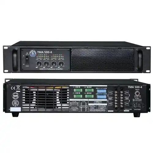Darmowy zwrot Topp Pro TP TMA500.4 wzmacniacz mocy rack