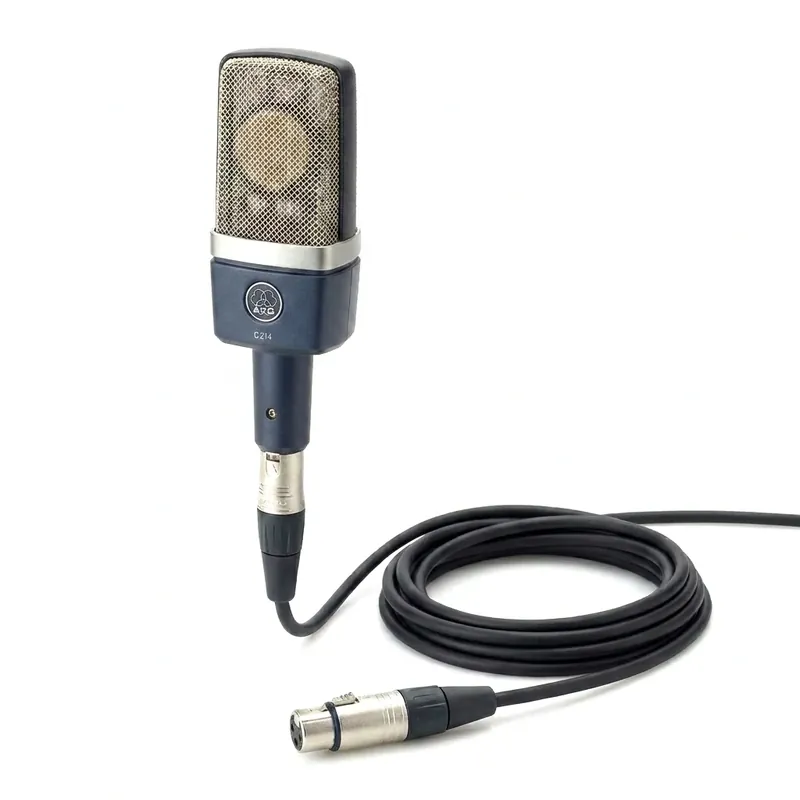 AKG C214 mikrofon pojemnościowy Zestaw Darmowy zwrot