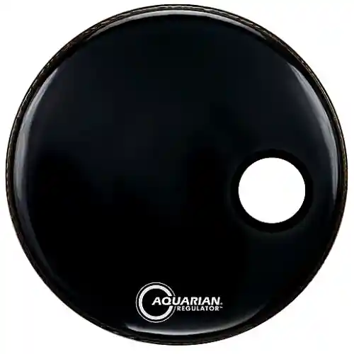 Aquarian RSM22B BK 22" naci膮g rezonuj膮cy z dziur膮 Tani