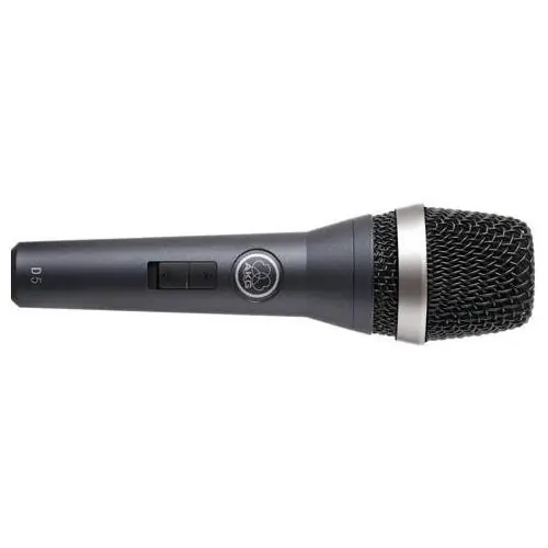 Niska cena AKG D5 S mikrofon dynamiczny z wyłącznikiem - dożywotnia gwarancja