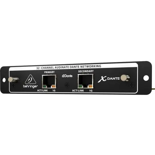 Behringer X-Dante - rozszerzenie dla X32 mikser cyfrowy Nowy