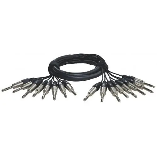 Alva T8T8Pro2 - Kabel 8 x TRS - 8 x TRS 2m przewód audio Popularny