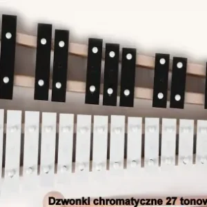 Dzwonki chromatyczne 27 tonowe "cymbałki" Wysoka jakość