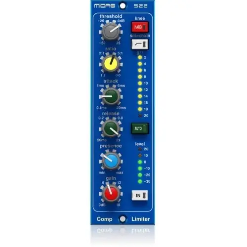 Midas Compressor Limiter 522 v2 procesor wokalowy Hit cenowy