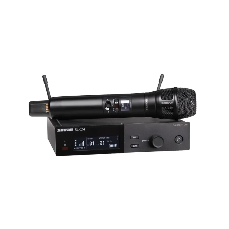 Wyjątkowa oferta Shure SLXD24E/N8SB-G59 (470 - 514 MHz) zestaw z kapsułą N8/S