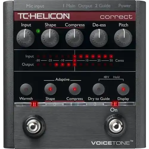 TC Helicon VoiceTone Correct XT procesor wokalowy Nowy