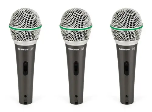Tylko dziś Samson Q6 mikrofon dynamiczny 3pack