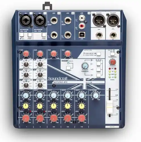 Dodaj do koszyka Soundcraft Notepad-8FX